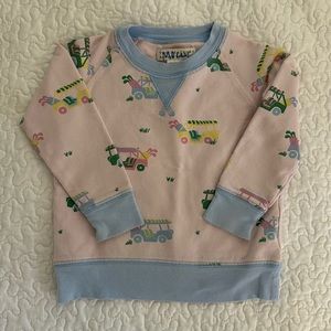 Beaufort Bonnet Company Girls Sweatshirt, 18-24 months